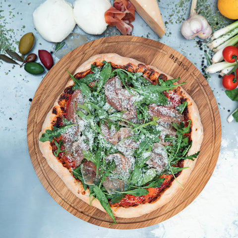 Boska Pizzabrett Friends Rund - Large Ø34 cm