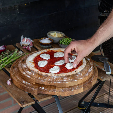 Boska Pizzabrett Friends Rund - Large Ø34 cm