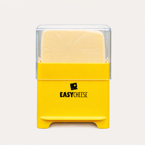 EasyCheese Osteklokke Firkantet for oster opptil 1 kg - Gul - Limited Edition