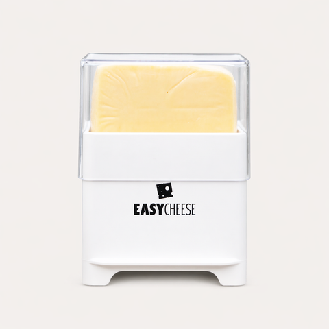 EasyCheese Osteklokke Firkantet for oster opptil 1 kg - Hvit