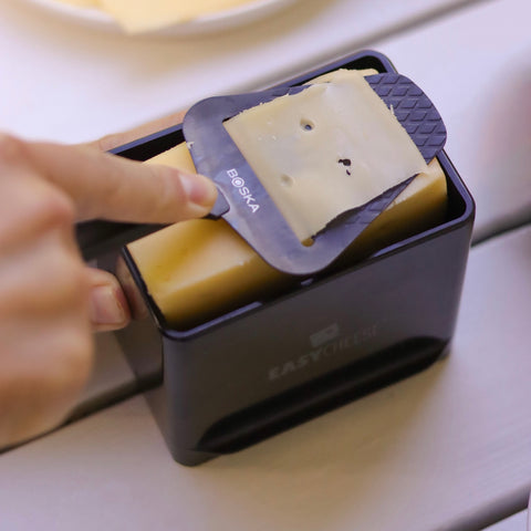 EasyCheese Osteklokke Firkantet for oster opptil 1 kg - Svart