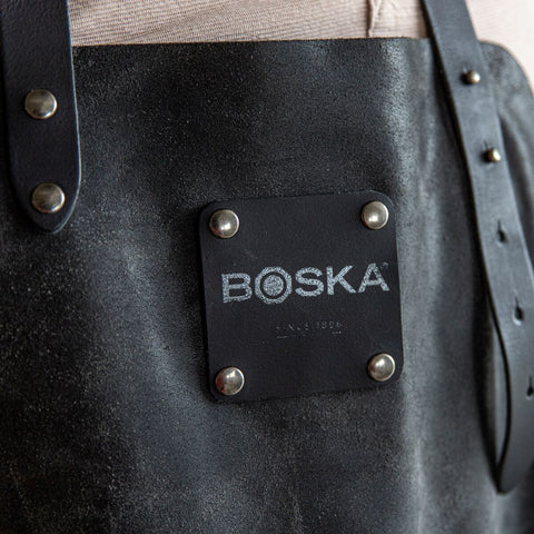 Boska Skinnforkle Mr. Smith - Svart